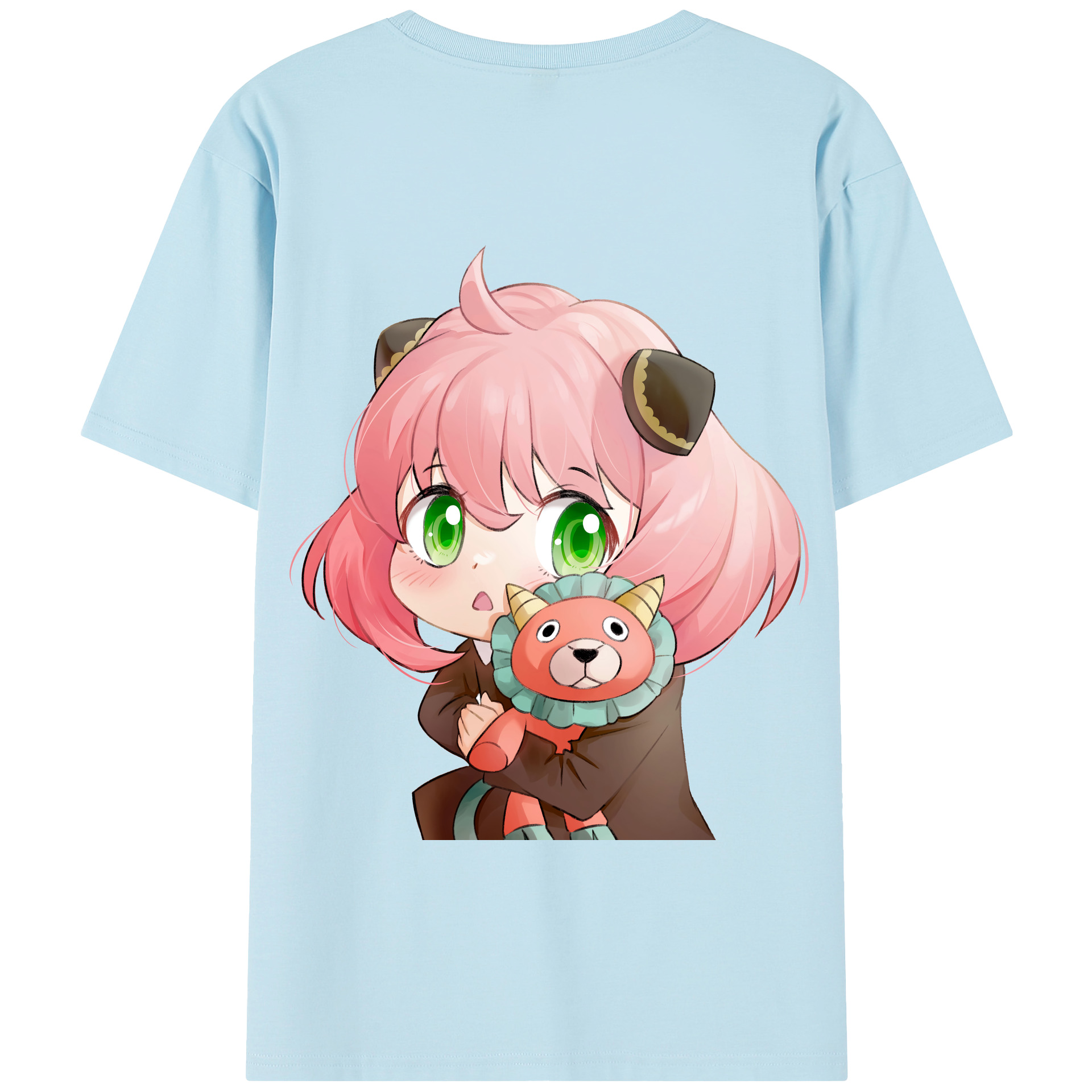 （画像用） SPY×FAMILY间谍家家酒 綿100％半袖Tシャツ（背面プリント）